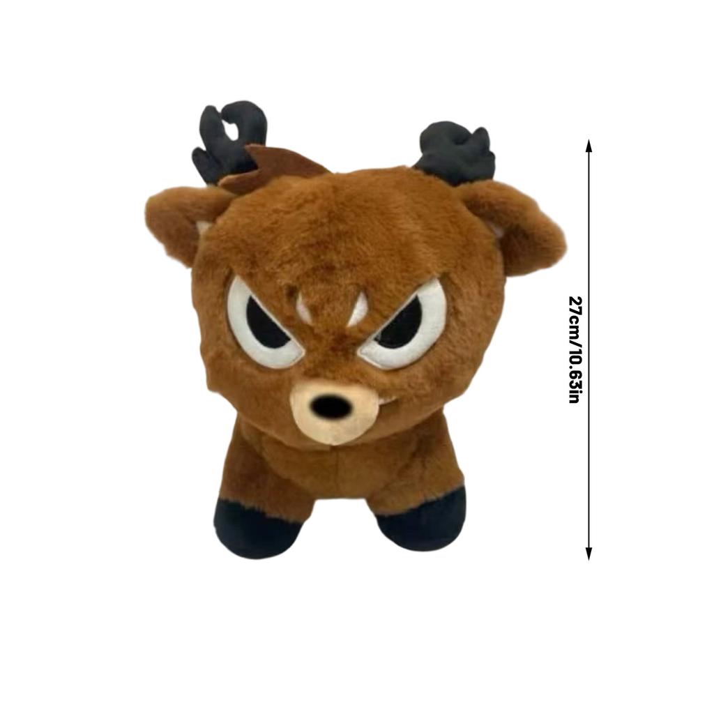 Horror Game Surrounding Elk Doll Prone Elk Plush Toy