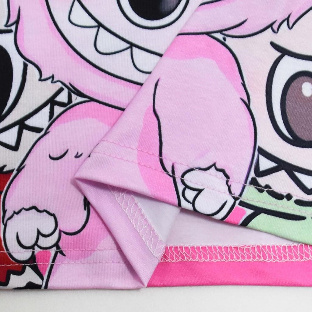 Copii Băieți Fete Anime Desene Animate Elf Monstru Imprimat Casual Mâneci Lungi Tricou + Pantaloni Set Haine