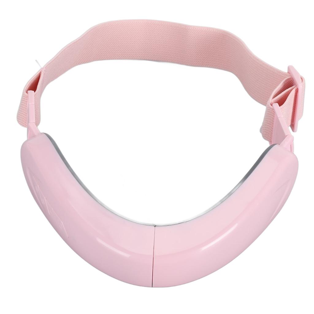 Electric V Face Massager Hot Compression Folding Vibration Lifting Electroinc Double Chin Reducer for Reading