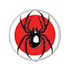 Fit Spider Pattern Tire Cover With Red & Spider Design - Heavy-Duty Polyester Fiber Wheel, Outdoor Car Accessory For All-Season