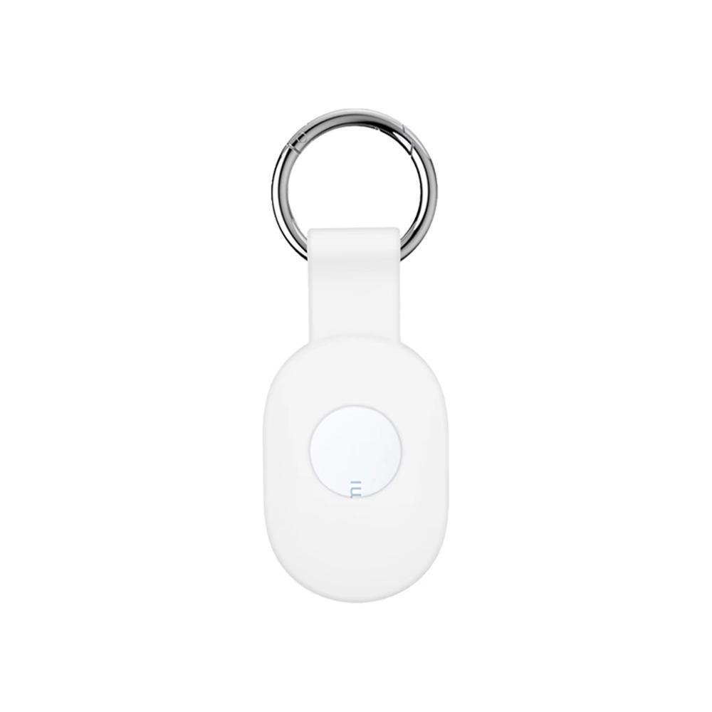Silicone Protective Case Full Coverage Anti-Scratch Tracker Cover with Keyring Anti-lost Locator Holder Shell for Xiaomi Tag