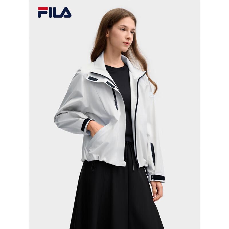 FILA Women s 2025 Spring Stand Collar Woven Jacket L