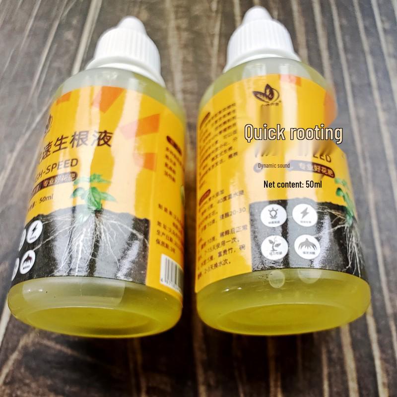 Rooting Solution & Dropper for Plant Propagation: Ideal for Seedlings, Cuttings, Transplanting, Succulents, and Flowers