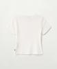 Seteo (W) Belt Graphic Slim Fit Short Sleeve T-Shirt White
