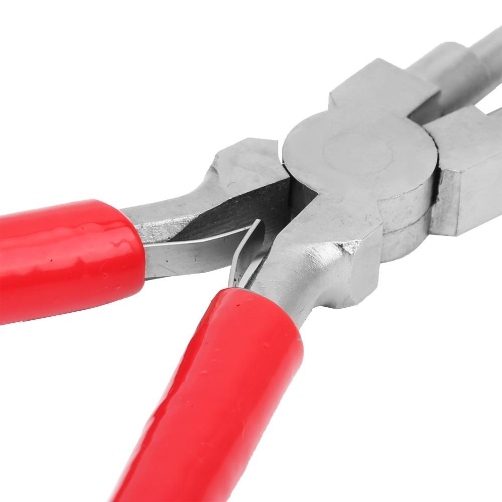 Round Mouth Bail Making Pliers 6-in-1 Jewelry Bail Pliers Wire Looping Pliers  For Jewelry Making