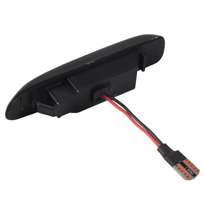 Durable-Car Smoked LED Dynamic Side Marker Light Turn Signal Blinker For BMW 3 Series E46 Coupe1997-2001