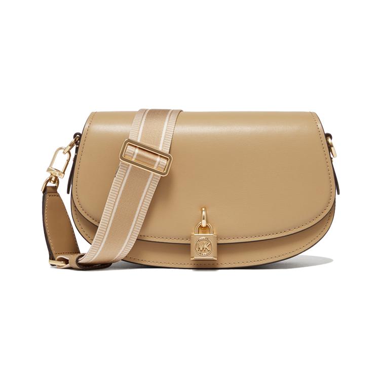 New MICHAEL KORS Mila Medium Leather Messenger Bag 30S3GIMM8L-222