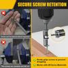 Magnetic Screw Holder Small 2 Pieces Spring-Loaded Furniture Repair Accessories Anti-Drop Screw Retaining Tool For Electricians
