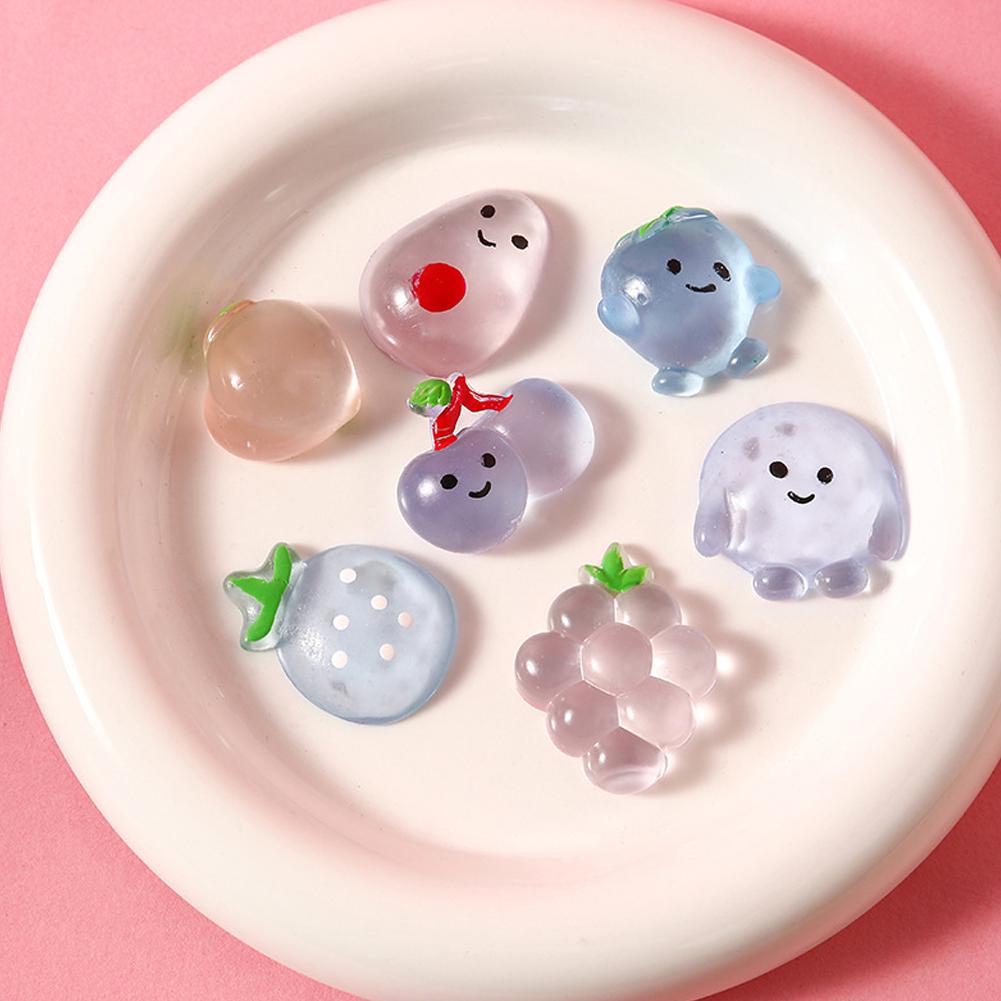 10/20pcs Cute Fruit Toy Random Style Stress Toys PVC Relieving Stress R6U0