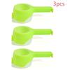 Food Preserving Bag Closure Clip Oat Dispense Spout Snack Bag Clip Moisture Seal Clip Fresh Keeping Sealer Clamp Kitchen Gadget