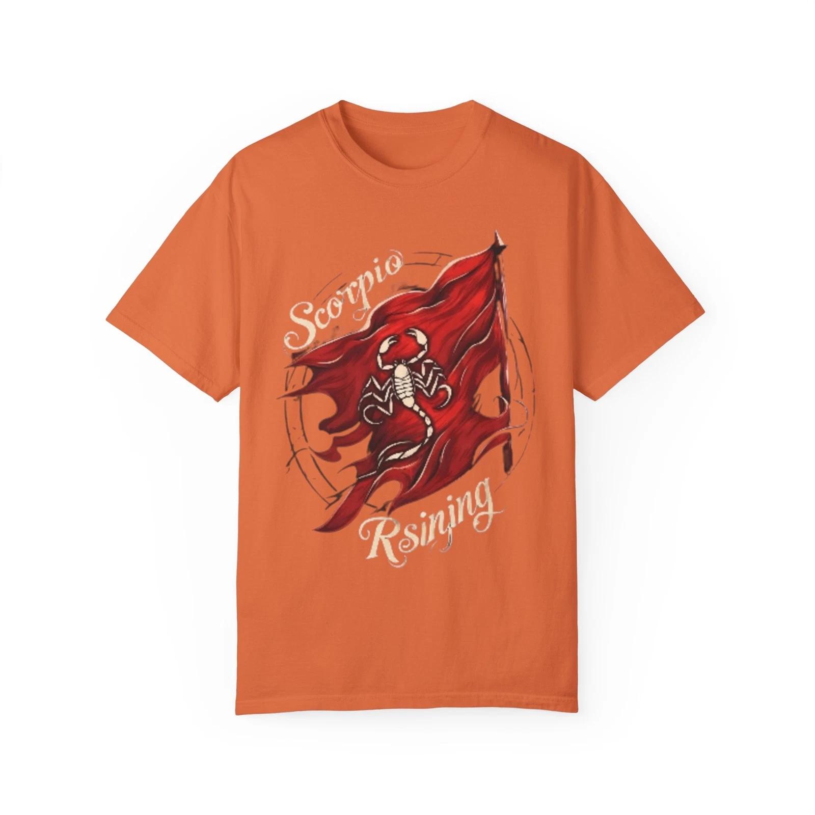 Scorpio Rising Unisex T-Shirt, Astrology Tee, Zodiac Shirt, Gift for Scorpio L