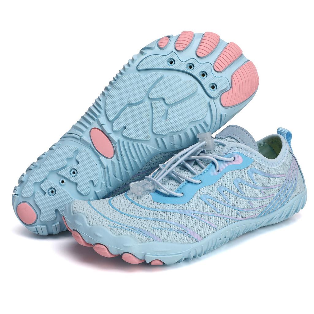 Non-slip beach shoes couple outdoor wading shoes sports quick-drying five-finger shoes sea shoes