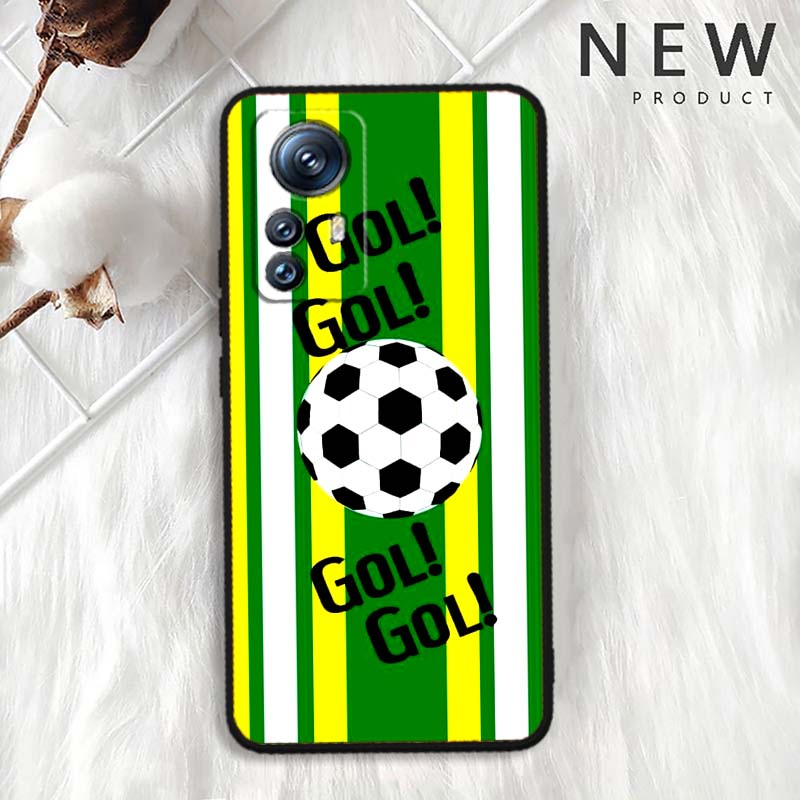 Anime Football Design For Xiaomi Mi 15 14 13 13T 12 12T 12S 11 11i 11T Pro Ultra Lite 5G Black Soft Phone Case