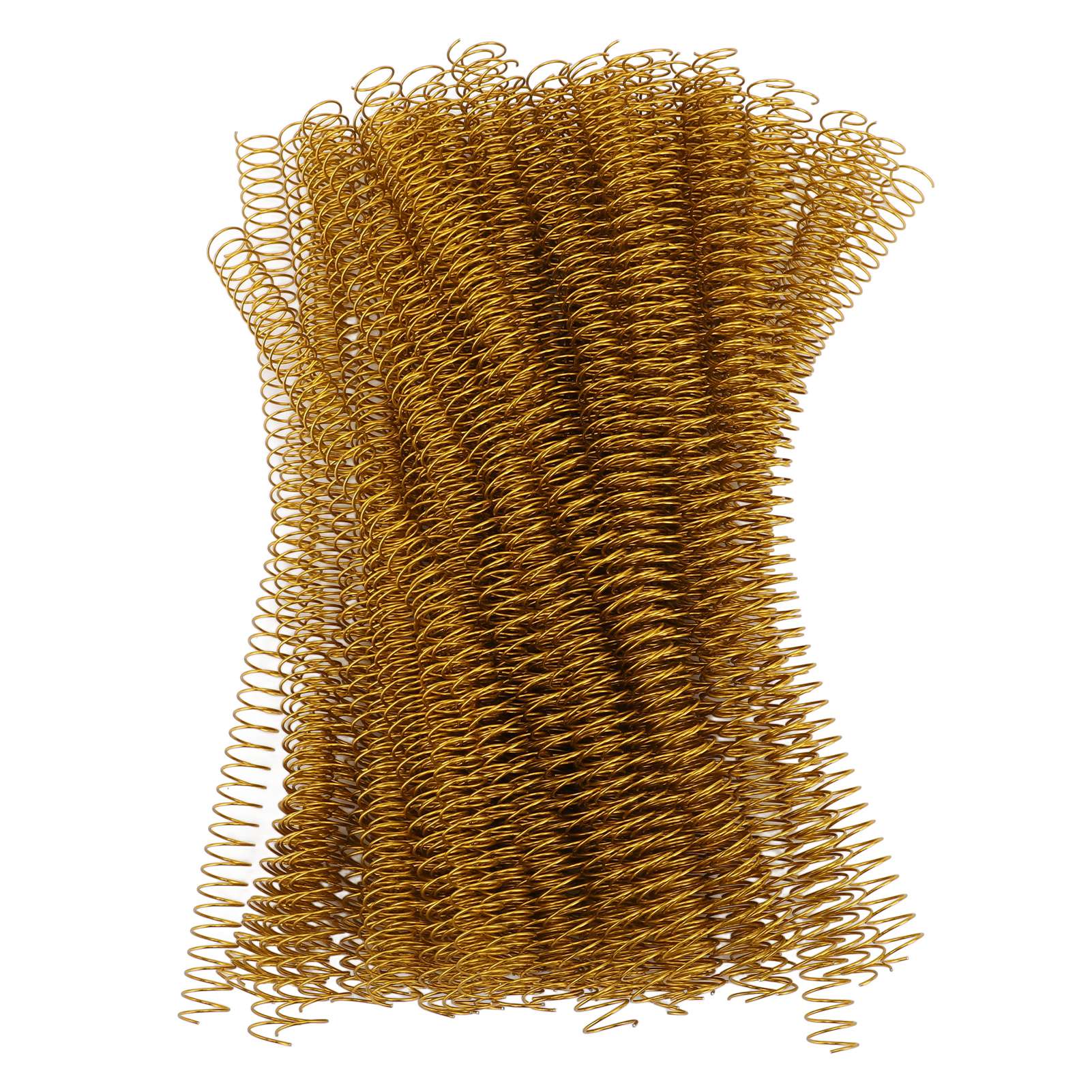 100 шт спиральные переплетные катушки железный диаметр 143 мм 916 дюйма 48 зубцов 41 Соотношение 115 Вместимость листов для бумаги Gold 2990₽