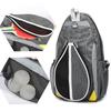 Compacts Sporty Table Tennis Accessories Bag for Rackets Gear Durability Nylons Construction Outdoor Adventures
