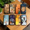 Inazumas Anime E-Eleven  Phone Case For Samsung Galaxy A73,A72,A71,A70,A53,A52,A51,Others Soft Black Cover
