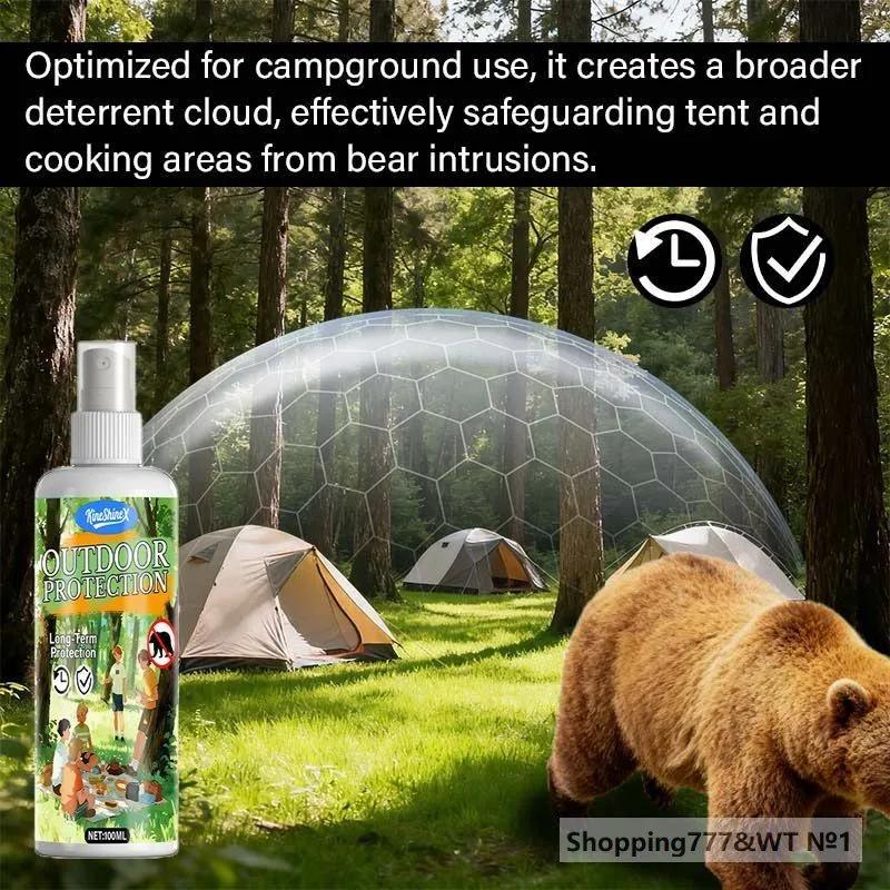 Portable spray with bear with bear