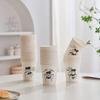 60 Extra-Thick Disposable Paper Cups, Year of the Horse Edition - Ideal for Tea & Milk Tea, Home & Commercial Use