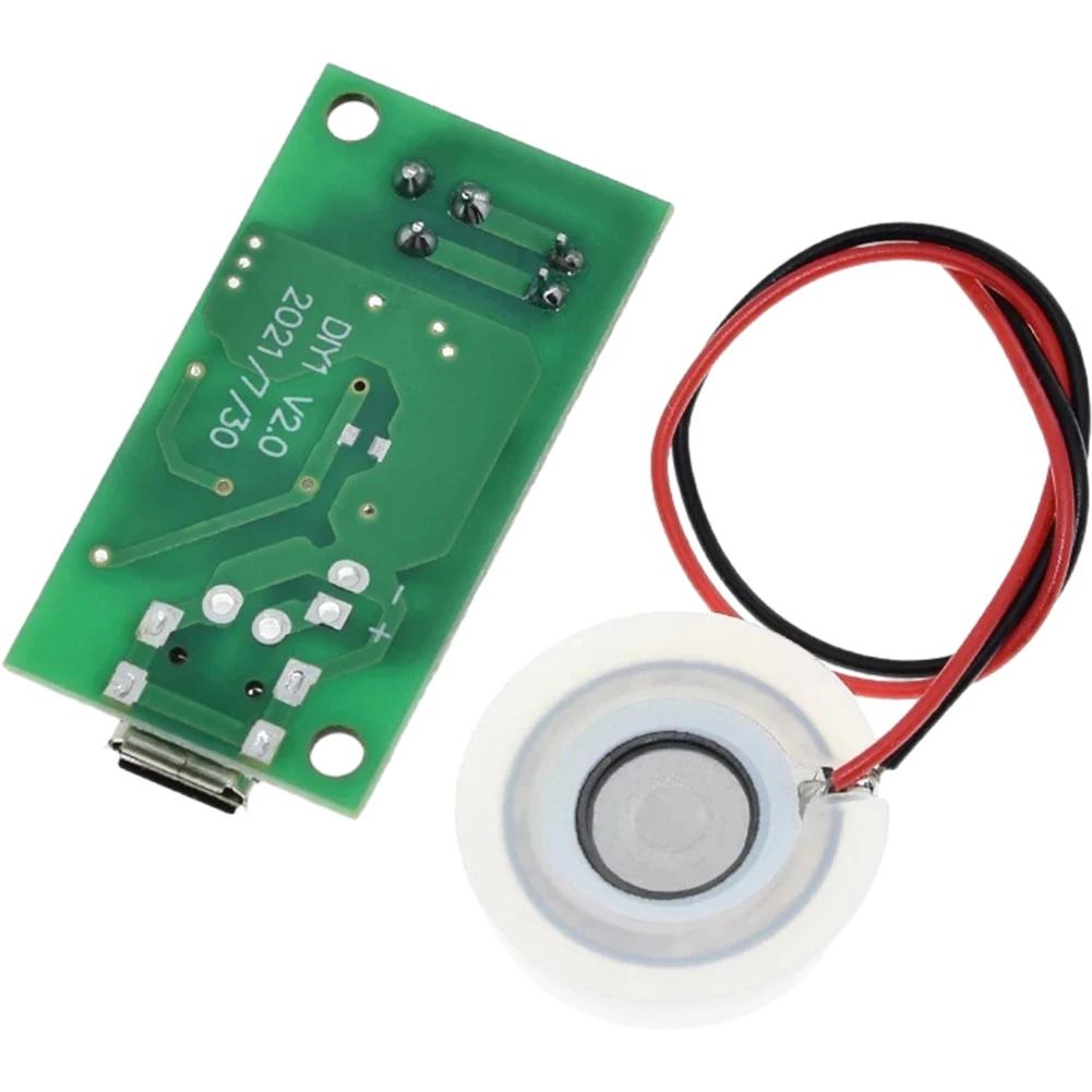 Mini Ultralyd Tåkemaskin Luftfukter Modul USB-drevet Bærbar Atomiserende Keramisk Tåkeprodusent for Hjem og Reise