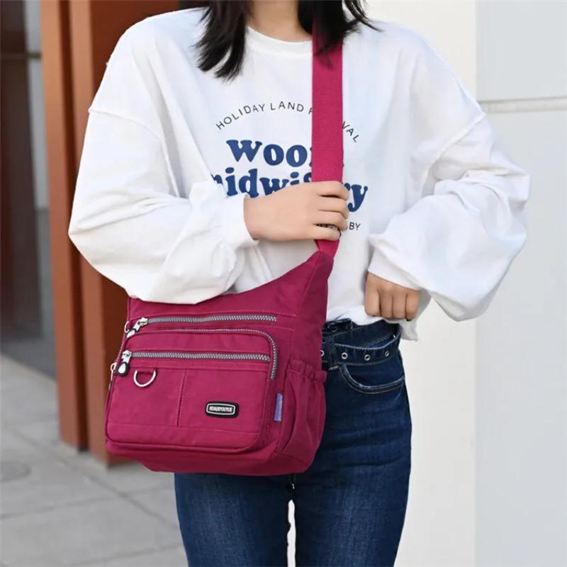 Borsa a tracolla da donna nuova Borsa a tracolla leggera femminile Borsa a tracolla da donna Borsa da donna impermeabile in nylon Sac A Main