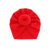 1Pc Knot Headwraps Caps Kid Toddler Beanie Bonnet Cotton Girl Turban Hat Infant Baby