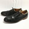 Johnston & Murphy Storlek 13M (30.531.0cm) Cap Toe Straight Tip Business Shoes Svart Herrskor(BEGAGNAD)