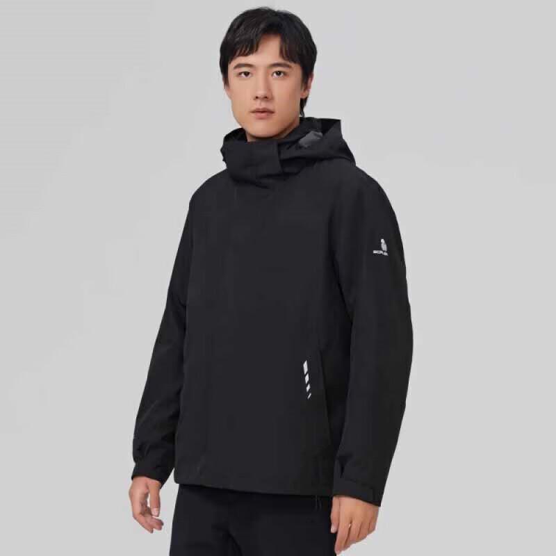 Skl Men s 3-in-1 Outdoor Windproof Fleece Jacket F2414705 L