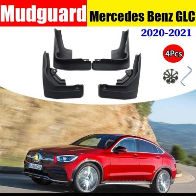 FOR Mercedes Benz GLC   Mudguards Fender Mud Flap Guard Splash Mudflaps Car Accessories Auto Styline Front Rear 4pcs
