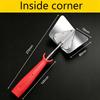 Stainless Steel Drywall Corner Trowel Thickened Inside Outside Angle Finishing Tool Rustproof Triangle Plastering Corner Knife