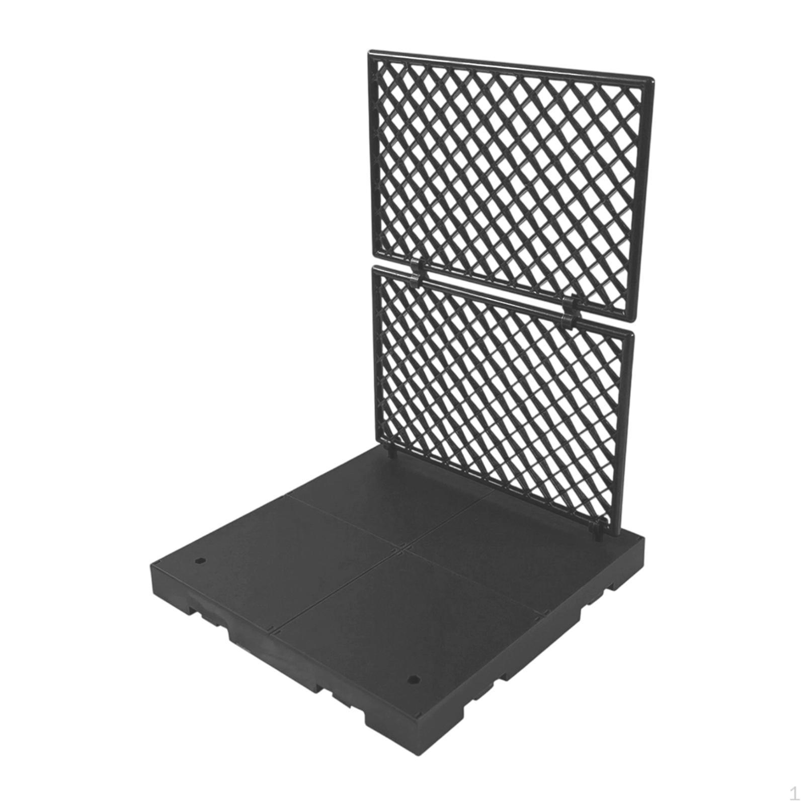 

Модель забора, Коллекция сеток, Ремесло, Подарок, Легкая установка, Декорация, Искусство, Компактный, Портативный, Dark Gray