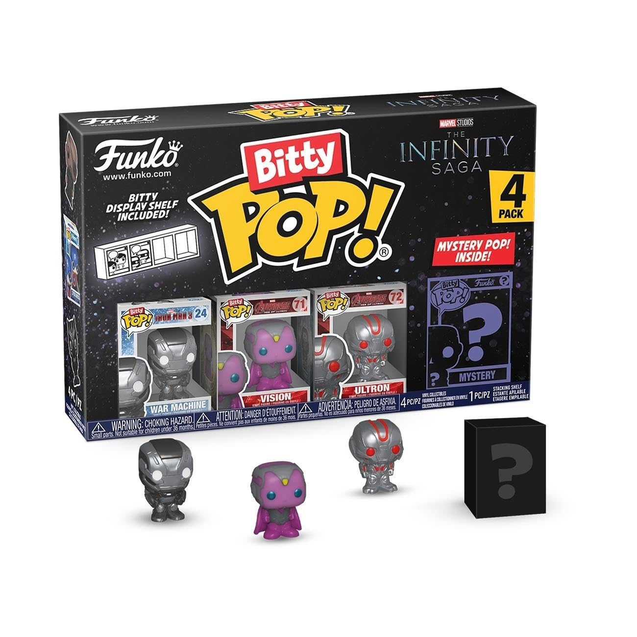 

Funko Bitty POP! Marvel Avengers Iron Man 4-pack Figures