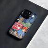 Cute P-Paddingtons Bear Phone Case For IPhone 17 Pro Max 16 15 14 13 11 Pro Max Plus Glass Phone Case