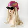 Y2K Laser Color Hair Band Soft Wrap Punk Bandana Turban Accessories Liquid Silver Hair Scarf  Girls