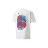 Puma X P.A.M. SS23 Solid Futurism Print Short Sleeve T-Shirt Unisex Tops White 538810-02