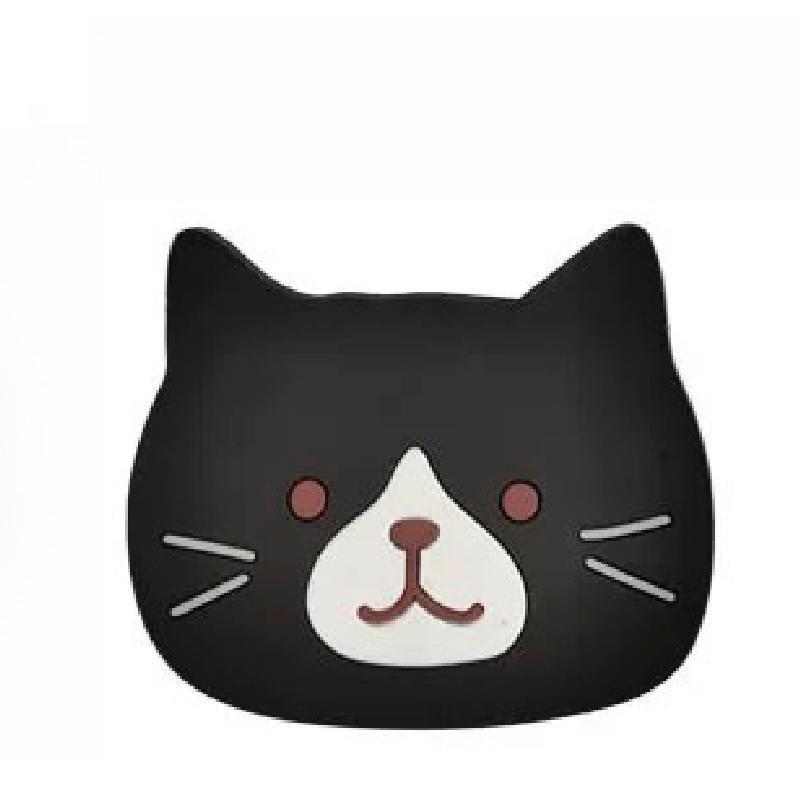Cat Cute Coaster PVC Tea Coaster Cartoon Silicone Coaster Thermal Insulation Pad Anti-Slip Anti-Scalding Pad Bowl Pad Place Mat