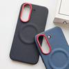 Business Solid Color Techwoven Fabric Magnetic Case for Poco X8 Pro Max Redmi Turbo 5 Max Slim for Magsafe Wireless Charge Cover