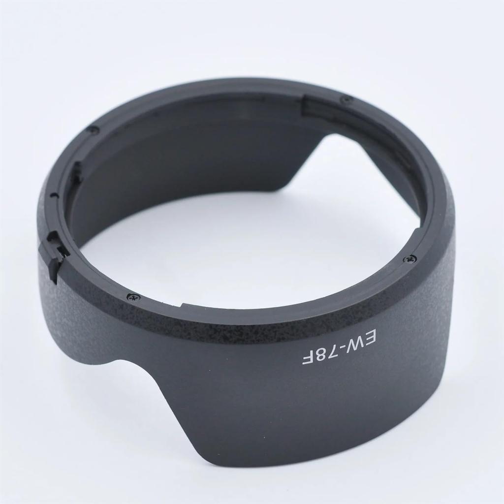 72mm Camera Lens Hood for Canon IS USM Lens Replacement Camera Lens Hood RF24-240mm F4-6.3 EW-78F