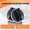 00650847 Cooktop Stove Knobs Compatible with Bosch, Burner Control Dial Knob Range Oven Replacement 00650847 650847 1999734 AH3480601 AP4513132