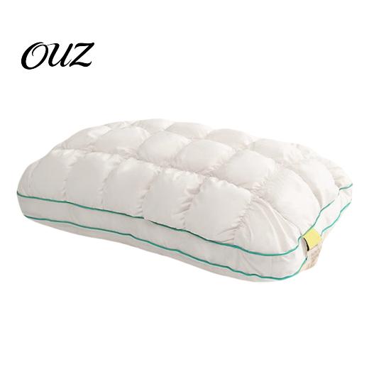 Warm Night Pillow Puff Cooling Pillow, Soft Breathable Quilted Sleeping Machine Air Circulation Washable, Fluffy Cloud-like for Side And Back Sleepers
