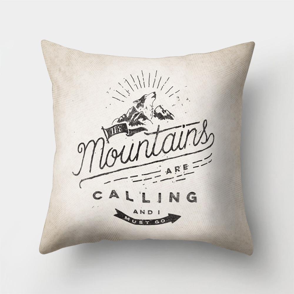 Office Pillow Creative Home Sofa Pillow Case Yiwu Pillow Cartoon Pattern