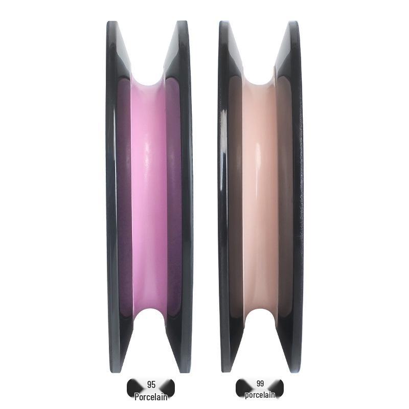 1005 Combination 45mm Ceramic-Plastic Threaded Wire Guide Wheel for Textile Tension Gun