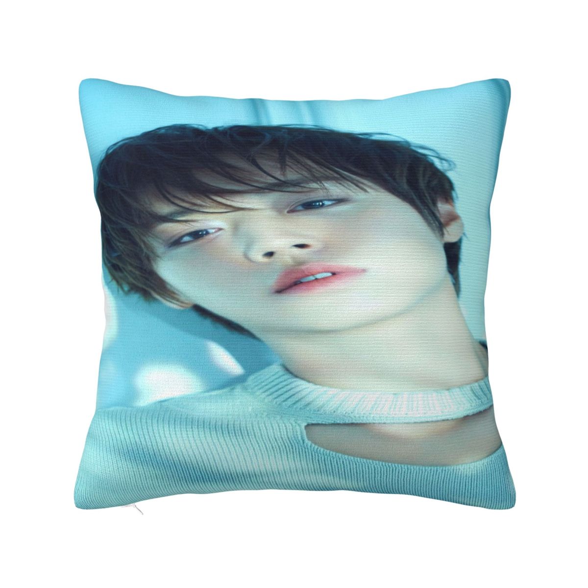 Car Decoration Park Ji Hoon Fan Gift Pillowcase Merch Pillow Cover Square Multiple Sizes 12x12Inch