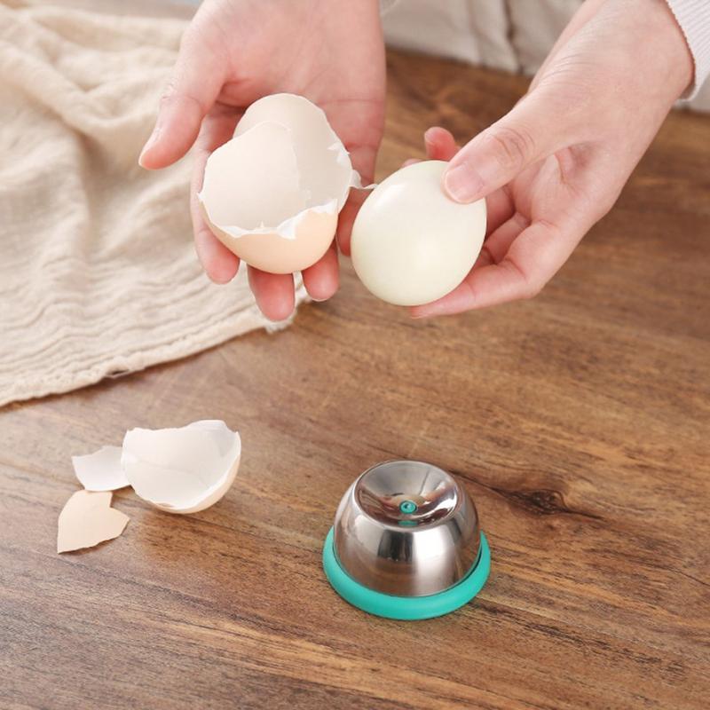 Egg Piercer Boiled Egg Piercer Egg Hole Punch Shell Remover Fast Egg Piercing Tool with Pin to Easily Peel Eggs Manual Egg Hole