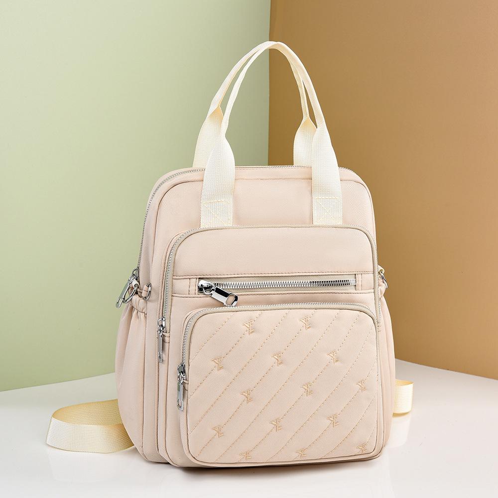 Stylish Oxford Fabric Mini Backpack with Quilted Design – Lightweight & Durable Crossbody Bag for Women