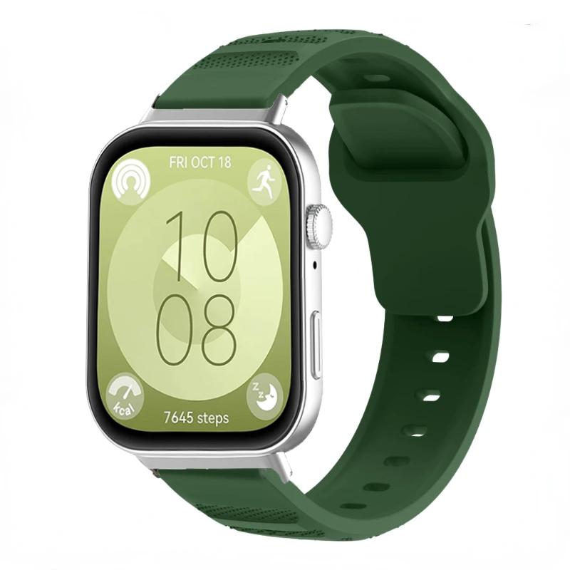 Silicone Strap For Huawei Watch Fit 3 Smartwatch Soft Breathable Bracelet Wristband for Huawei Watch Fit 3 Replacement Correa