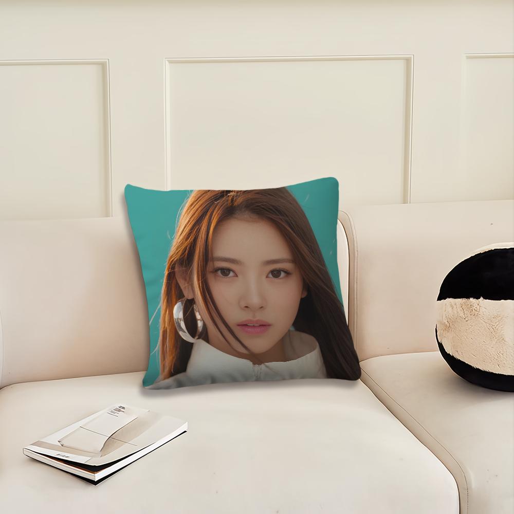 

Kpop Девушка М-МЯУВ Анна наволочка для подушки Подушка Комната Спальня Изголовье Диван Гостиная Спинка Подушка для сна 22x22Inch