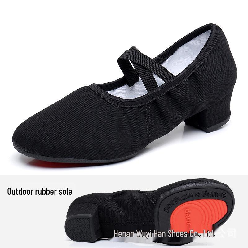 Women's Soft Sole Dance Shoes for Ballet, Belly Dance, and Yoga