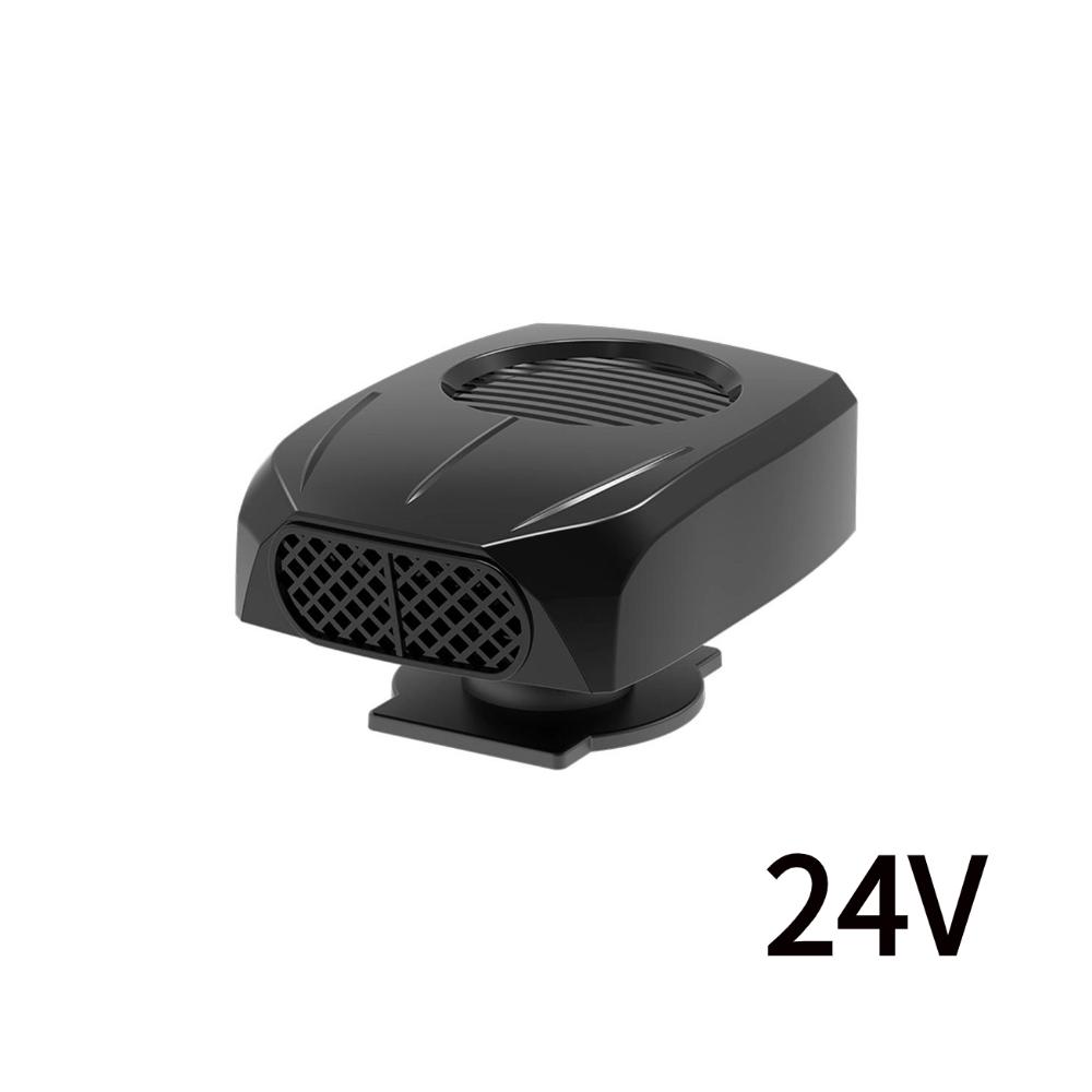 NEW Electric Car Heater Air Cooler Fan 12V/24V Portable Demister Defroster Heating Fan 120W Dryer Windshield Defogging