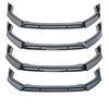 Compatible with 2025 Honda Accord Three-Section Front Lip, No-Drill Installation, Available in Matte, Glossy, Red, and Carbon Fiber Black Finishes.