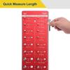 Thread Checker, Nut And Bolt Thread Checker, Bolt Size And Thread Gauge, Bolt And Nut Identifier Gauge, Bolt Gauge Durable